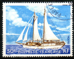 POLYNESIE Voilier 1977 N°116 - Gebraucht