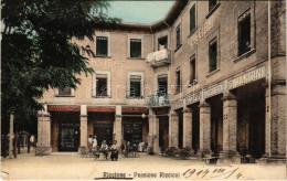 * T2/T3 1914 Riccione, Pensione Riccioni / Hotel And Bar (EK) - Ohne Zuordnung