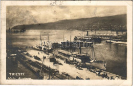 * T2/T3 1921 Trieste, Molo Audace (EK) - Non Classés