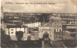 ** T2/T3 Vicenza, Panorama Dall'Arco Di Trionfo Delle Scaletta / General View, Triumphal Arch (fl) - Unclassified