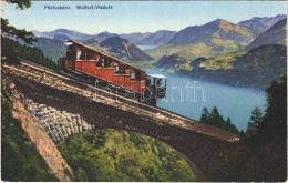 * T2 Pilatusbahn, Wolfort-Viadukt / Mountain Railway, Rack Railway, Viaduct - Sin Clasificación