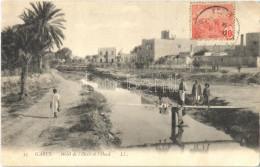 T2/T3 1906 Gabes, Hotel De L'Oasis Et L'Oued / Hotel, Wadi, River. TCV Card (EK) - Ohne Zuordnung