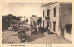 * T1/T2 Medenine, La Poste / Post Office, Automobiles - Ohne Zuordnung