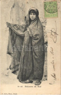 T1/T2 1903 Bédouine Du Sud / Bedouin Woman, Tunisian Folklore. TCV Card - Sin Clasificación