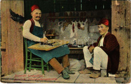 * T3 Bosanski Kundurdzija / Bosnische Schuhmacherwerkstätte / Bosnian Folklore, Shoemaker's Workshop. W.L. Bp. No. 28. 1 - Sin Clasificación