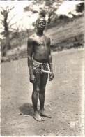 ** T2 Guinée Francaise. Elegant Bassari / French Guinea, Bassari People, Half-nude Man, West African Folklore - Unclassified