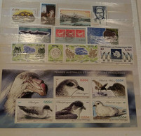 TAAF ANNEE COMPLETE 2009 SANS CARNET VOYAGE NEUVE** LUXE FACIALE 21,41 EUROS - Unused Stamps