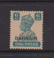 BAHRAIN    1942    6a  Green      MH - Bahrein (...-1965)