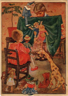 T2/T3 1946 Gyerekek Bábelőadása / Children's Puppet Show. Karl Kühne Karte Nr. 2708. S: L. Hötzl (EK) - Sin Clasificación