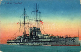 T2/T3 1916 SMS TEGETTHOFF Az Osztrák-Magyar Haditengerészet Tegetthoff-osztályú Csatahajó / K.u.K. Kriegsmarine / WWI Au - Sin Clasificación
