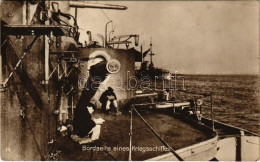 ** T2 K.u.k. Kriegsmarine Borseite Eines Kriegsschiffes / Osztrák-magyar Haditengerészeti Csatahajó Fedélzete / Austro-H - Non Classés