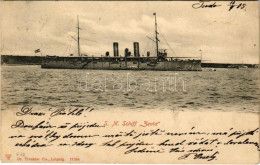 T2 1905 SMS Zenta Osztrák-Magyar Haditengerészet Zenta-osztályú Védett Cirkálója / K.u.K. Kriegsmarine / Austro-Hungaria - Sin Clasificación
