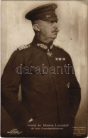 * T2/T3 General Der Infanterie Ludendorff Der Erste Generalquartiermeister. Gustav Liersch & C. 7748. (EK) - Unclassified