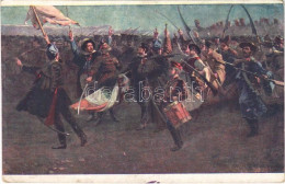 ** T2/T3 Esküszünk. Országos Anya- és Csecsemővédő Egyesület 905. / Hungarian Military Art Postcard, Hungarian Revolutio - Unclassified