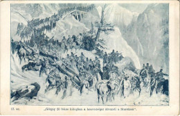 ** T2/T3 Görgey 20 Fokos Hidegben A Honvédséget átvezeti A Sturetzen. Divald 12. Sz. / Hungarian Revolution Of 1848, Mil - Non Classés