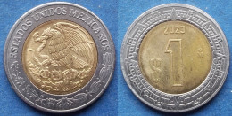 MEXICO - 1 Peso 2023 Mo KM# 603 Estados Unidos Mexicanos Monetary Reform (1993) - Edelweiss Coins - Messico