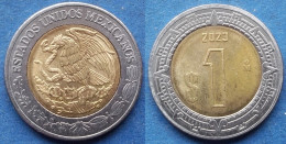 MEXICO - 1 Peso 2023 Mo KM# 603 Estados Unidos Mexicanos Monetary Reform (1993) - Edelweiss Coins - Mexico