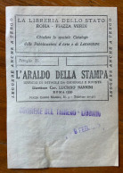 L'ARALDO DELLA STAMPA - RITAGLI DA GIORNALI E RIVISTE - CORRIERE DEL TIRRENO LIVORNO  9 FEB 1935 - Francobolli (rappresentazioni)