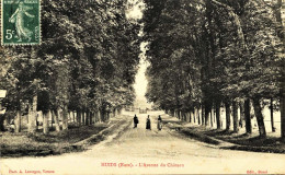 4223 - Eure - MUIDS : L'AVENUE DU CHATEAU      Circulée 1912 - Muids