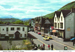 ABERFOVLE, STIRLINGSHIRE, ARCHITECTURE, CARS, SCOTLAND, UNITED KINGDOM, POSTCARD - Stirlingshire