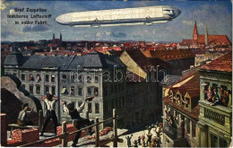 ** T2/T3 Graf Zeppelins Lenkbares Luftschiff In Voller Fahrt. T.S.N. Serie 920. (EB) - Ohne Zuordnung