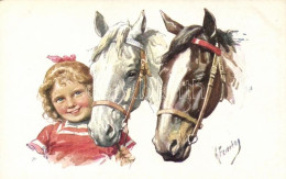 ** T2 Girl With Two Horses S: K. Feiertag - Non Classificati