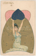 ** T2/T3 Legendes IV. Art Nouveau Lady, Litho S: Raphael Kirchner (EK) - Sin Clasificación