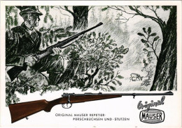 ** T2 Original Mauser Repetier-Pürschbüchsen Und -Stutzen / Német Fegyver Reklám, Vadászpuska / German Rifle Gun Adverti - Unclassified