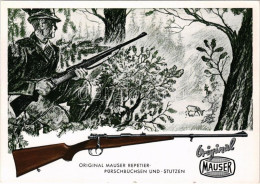 ** T2 Original Mauser Repetier-Pürschbüchsen Und -Stutzen / Német Fegyver Reklám, Vadászpuska / German Rifle Gun Adverti - Non Classés