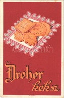 T2/T3 1933 Dreher Keksz Reklám / Hungarian Biscuit Advertisement (EB) - Non Classés