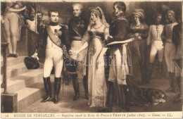 ** T2 Napoléon Recoit La Reine De Prusse A Tilsit / Napoleon Receives The Queen Of Prussia At Tilsit S: Nicolas Louis Go - Zonder Classificatie