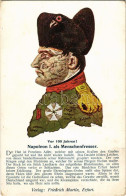 ** T2/T3 Napoleon I. Als Menschenfresser. Vor 100 Jahren! / Napóleon Bizarr Optikai Illúziós Képeslapon / Bizarre Optica - Unclassified