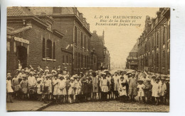 Haubourdin Nord Rue De La Deule Et Pensionnat Jules Ferry - Haubourdin