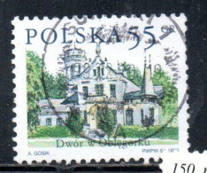 POLONIA POLAND POLSKA 1998 COUNTRY ESTATES OBLEGORKU 55g USED USATO OBLITERE' - Usados