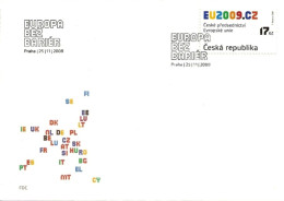 FDC 584 Czech Republic  Presidency In The EU 2008 - Institutions Européennes