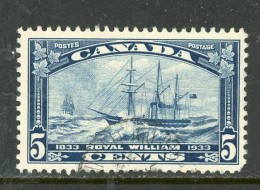 Canada USED 1933 Royal William - Used Stamps