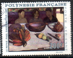 POLYNESIE P Aerienne Le Repas  1968 N° 25 - Oblitérés