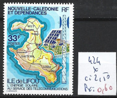 NOUVELLE-CALEDONIE 424 * Côte 2.50 € - Neufs