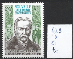 NOUVELLE-CALEDONIE 429 * Côte 1.60 € - Unused Stamps