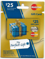 MasterCard, U.S.A., Carte Cadeau Pour Collection, Sans Valeur, # Mastercard-21a - Carta Di Fedeltà E Regalo