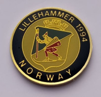 CC183 Pin's Lillehammer 1994 Norway Norvège JO Jeux Olympiques Olympic Games écusson Thème VIKING Achat Immédiat - Olympic Games