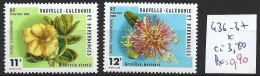 NOUVELLE-CALEDONIE 436-37 * Côte 3.80 € - Unused Stamps