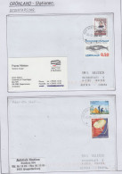 Greenland Station Qeqertarsuaq 5 Covers (GB167) - Forschungsstationen & Arctic Driftstationen