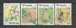 Cambodja 1993 Insects  Y.T. 1166/1169 (0) - Cambodia