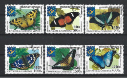 Cambodja 2001 Butterflies  Y.T. 1807/1812 (0) - Cambodia