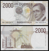 1990 Italia Lire 2.000 Guglielmo Marconi FDS Rif. BI 60A Gigante - Otros & Sin Clasificación