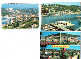 Lot 3 Cpm - [83] Var > SAINT MANDRIER - VUE Generale - Port - Casino Bateau Toulon - Saint-Mandrier-sur-Mer