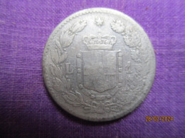 Italia: 1 Lira 1886 - 1878-1900 : Umberto I.