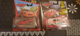 2x Alfa Romeo Disney Pixar Cars - Autres & Non Classés