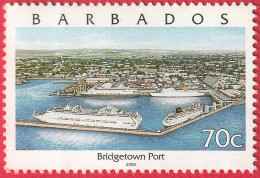 N° Yvert & Tellier 1723 - Les Barbades (Commonwealth Britannique) (2000) (Neuf-**) - Port De Bridgetown - Barbades (...-1966)